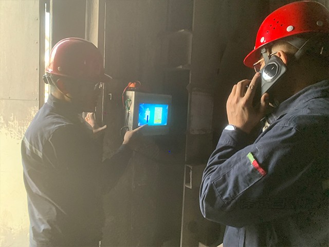 鄂爾多斯電力二公司料位計系統(tǒng)安裝案例