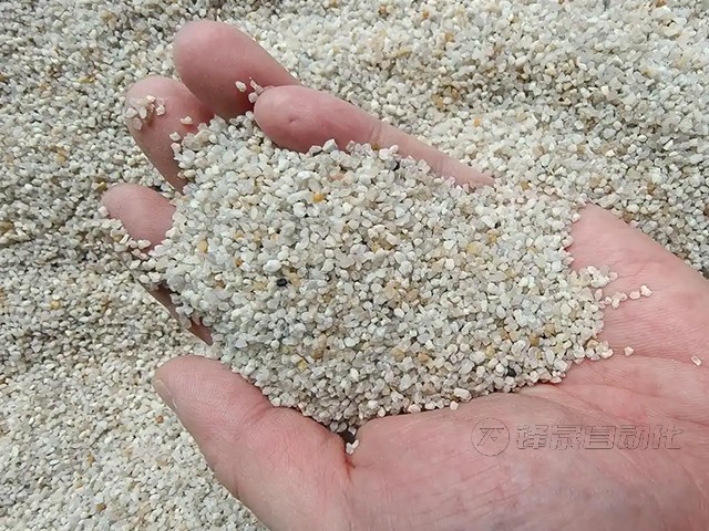 石英砂料倉料位測量系統(tǒng)